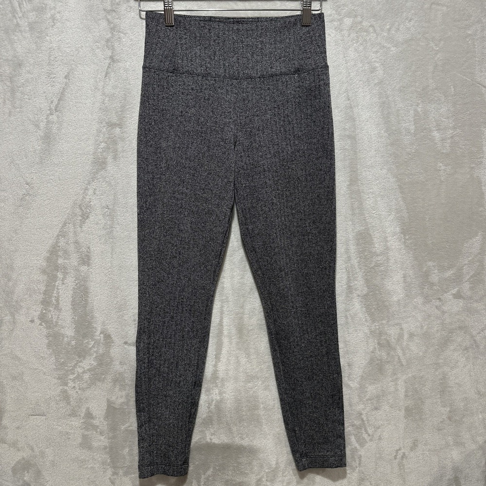 Athleta Delancey Herringbone Tight Size‎ S Women's Black Gray